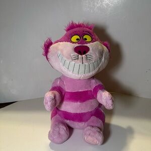 Disney Store Stamped Alice In Wonderlands Cheshire Cat Plush‎